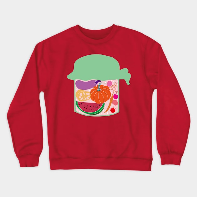 Jam Jar Crewneck Sweatshirt by EunsooLee